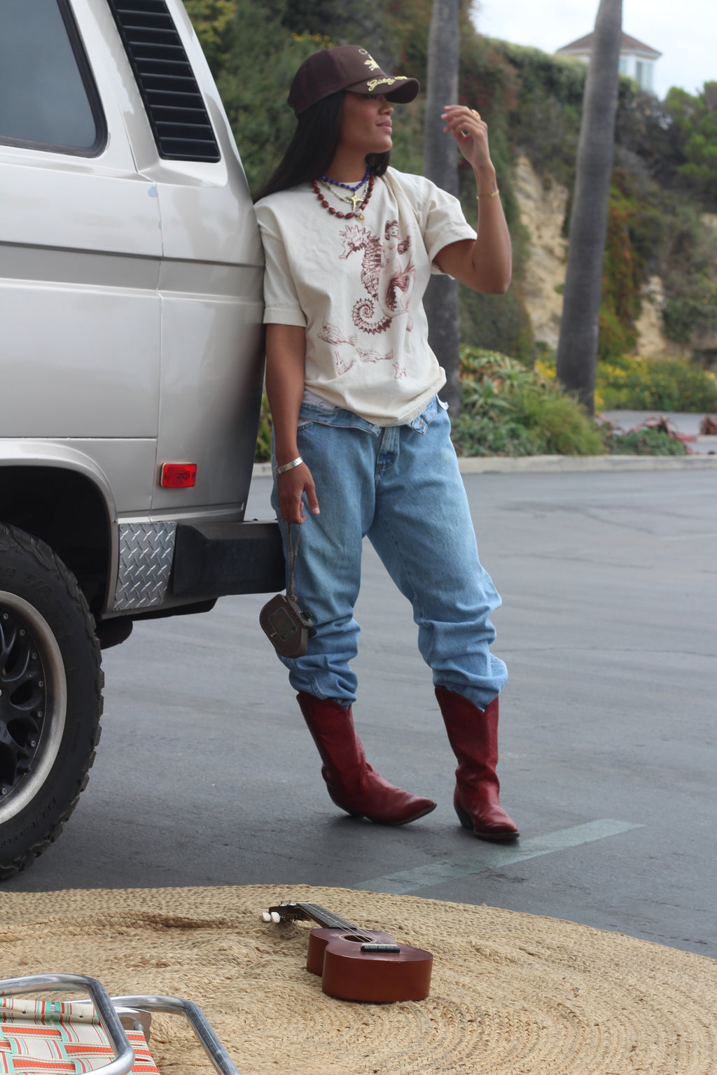 Saltwater Cowgirl Boxy Tee