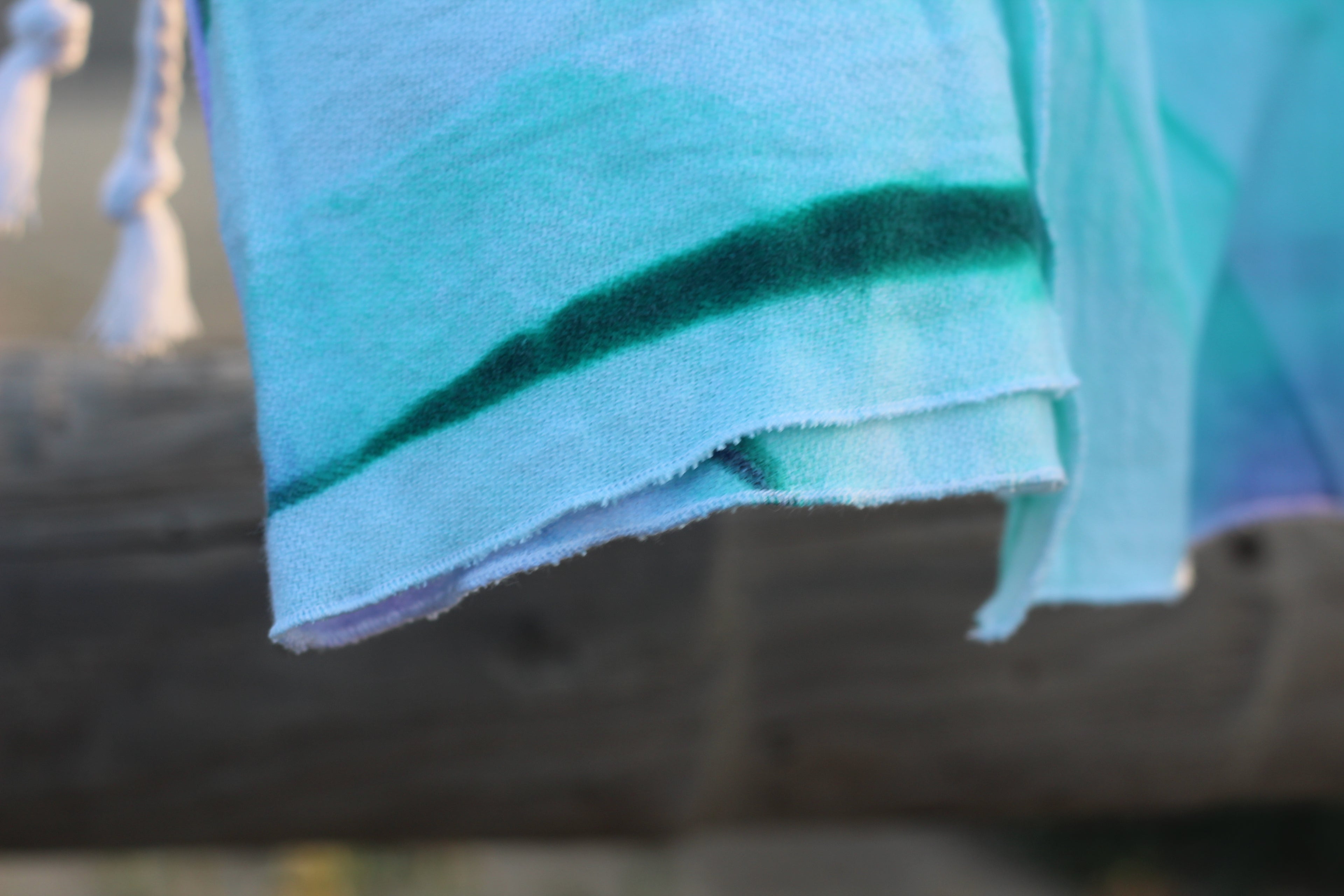 Indigo Wrap Skirt