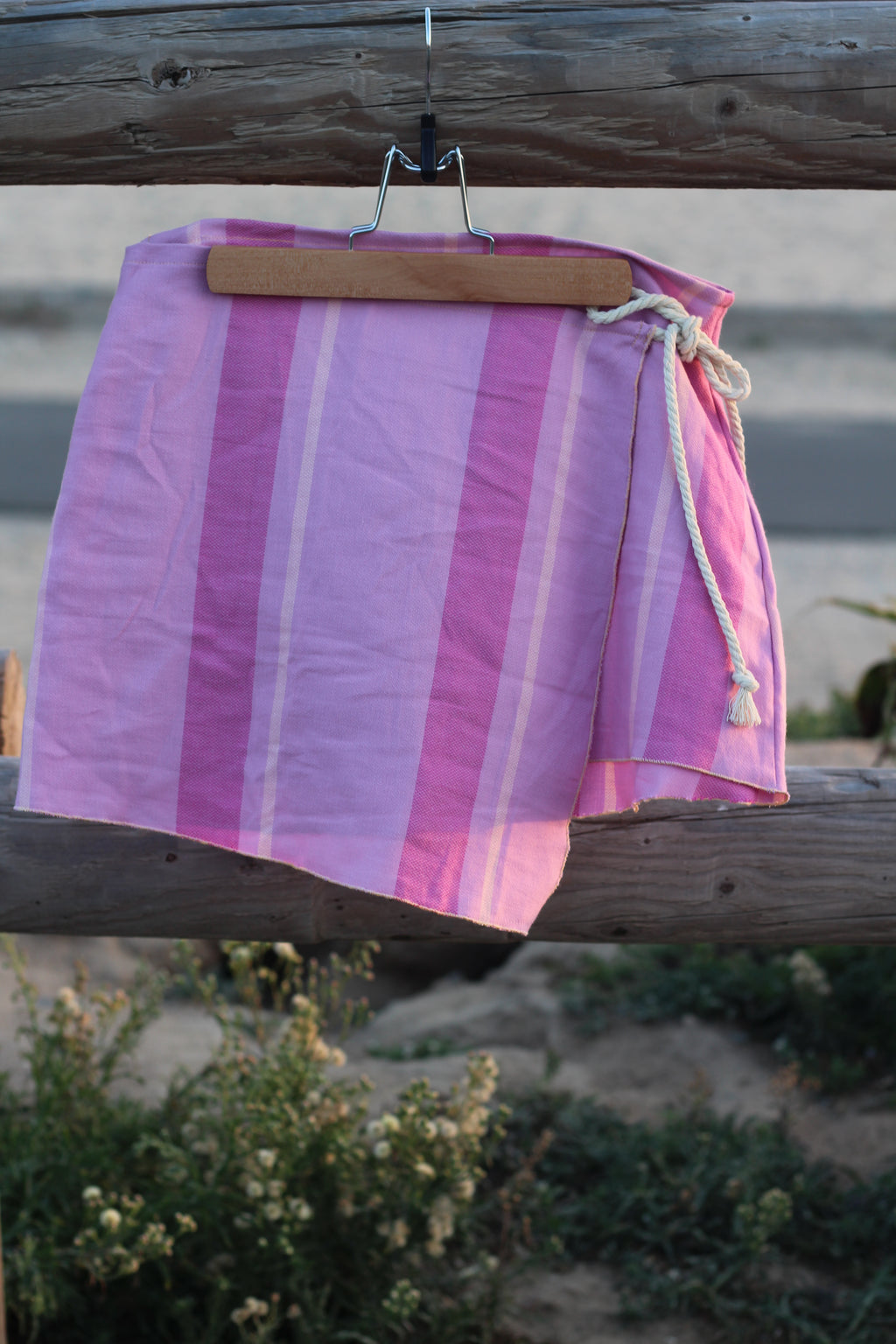 Hibiscus Soleil Wrap Skirt